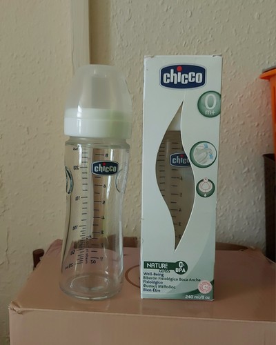 Chicco glass baby bottles - baby,