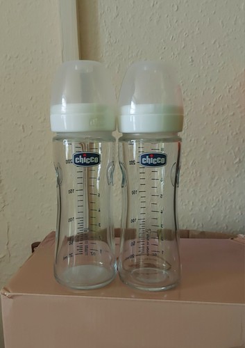 Chicco glass baby bottles - baby,