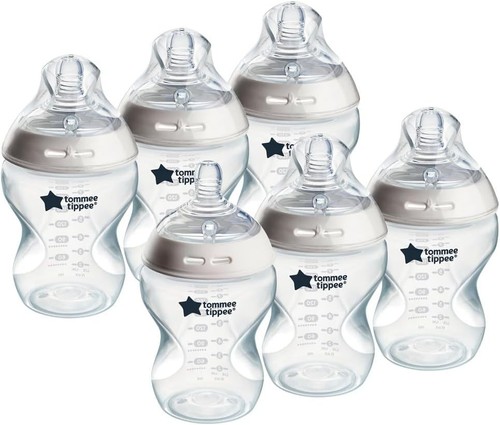 Pack baby bottles 260ml - 6,